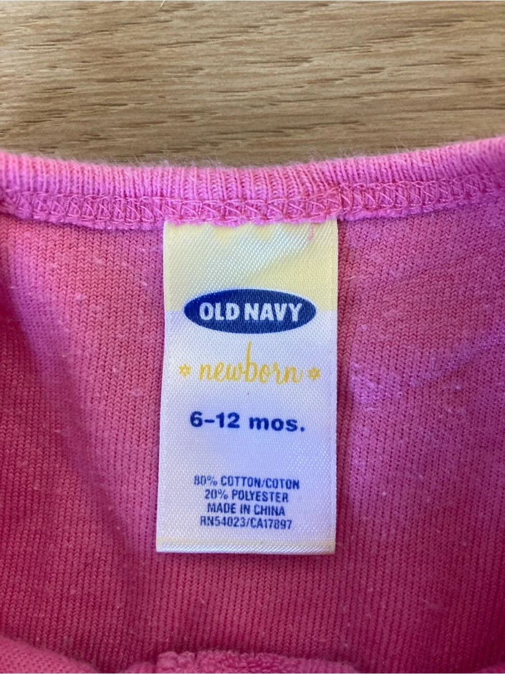 Old Navy Y2K Pink Terrycloth Snap-Front Baby Sweater
